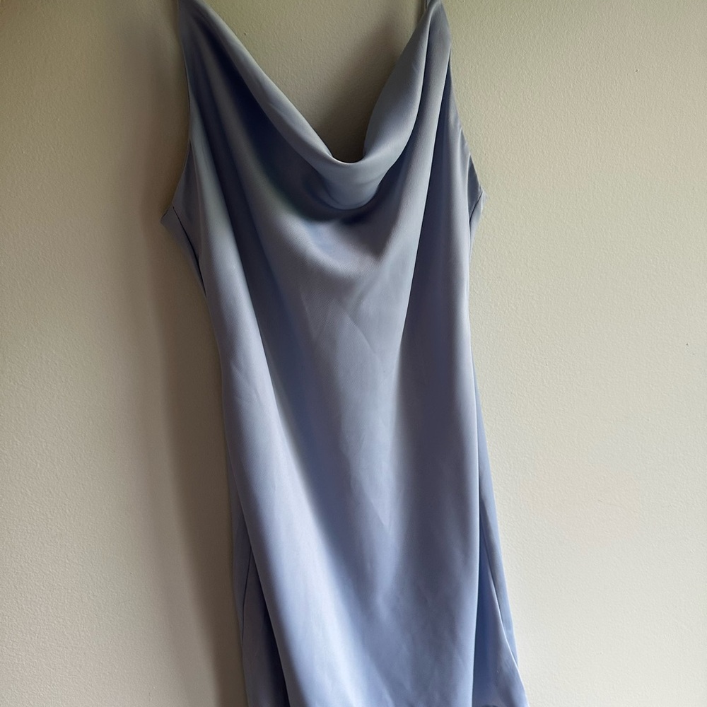 Urban Outfitters Elegant Blue Slip Dress